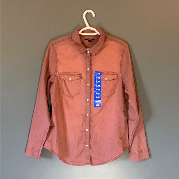 Women’s Tahari Red Denim Jacket - Picture 1 of 3